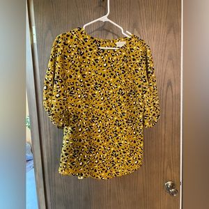 Melloday Puff Sleeve Blouse